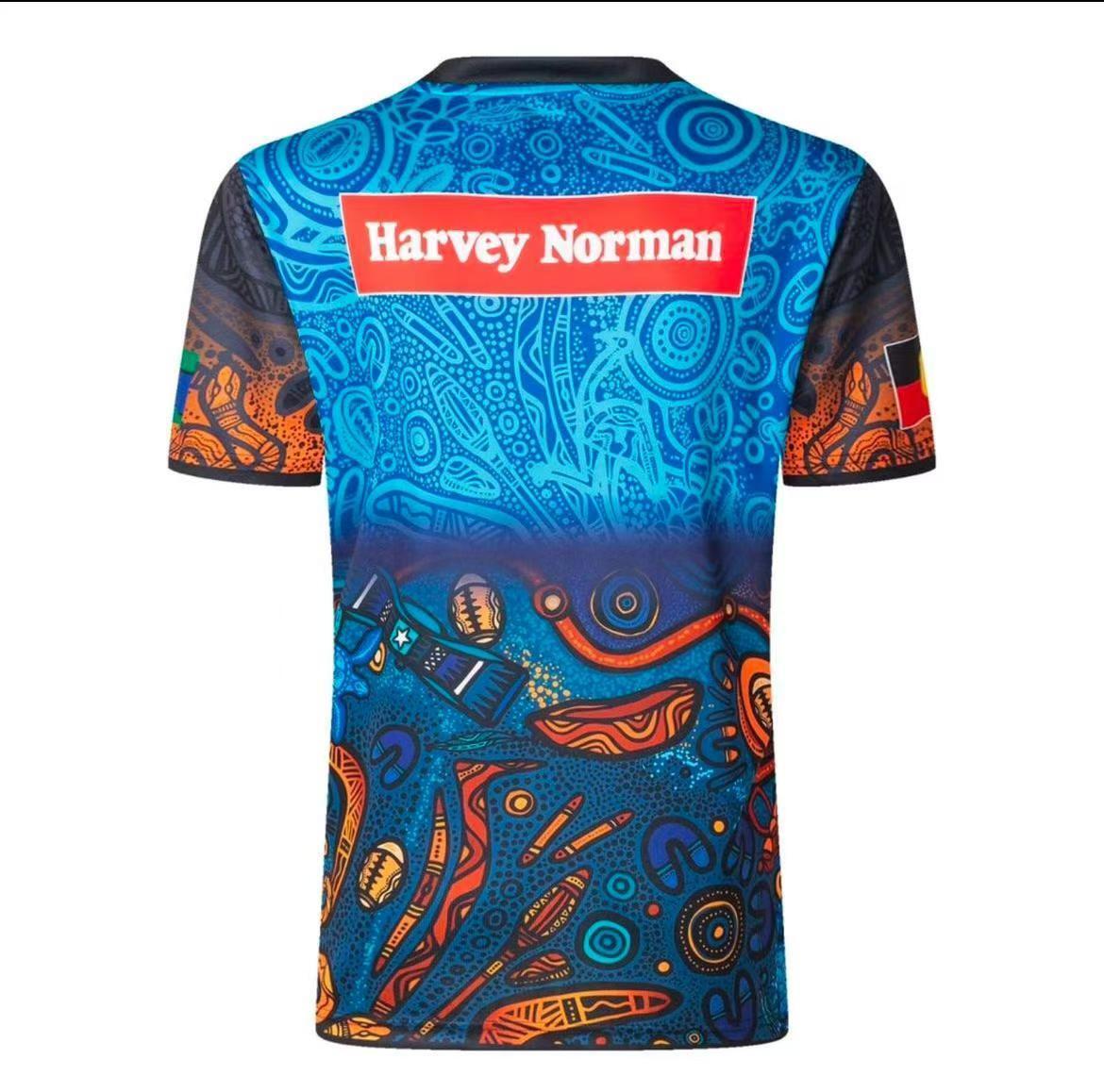 2026 NRL Indigenous All Stars Blue with Aboriginal Art Pattern Jersey