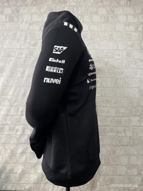 2026 F1 Mercedes-AMG Petronas F1 Team Black Hoodie