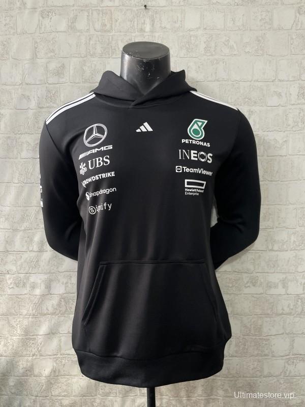 2026 F1 Mercedes-AMG Petronas F1 Team Black Hoodie