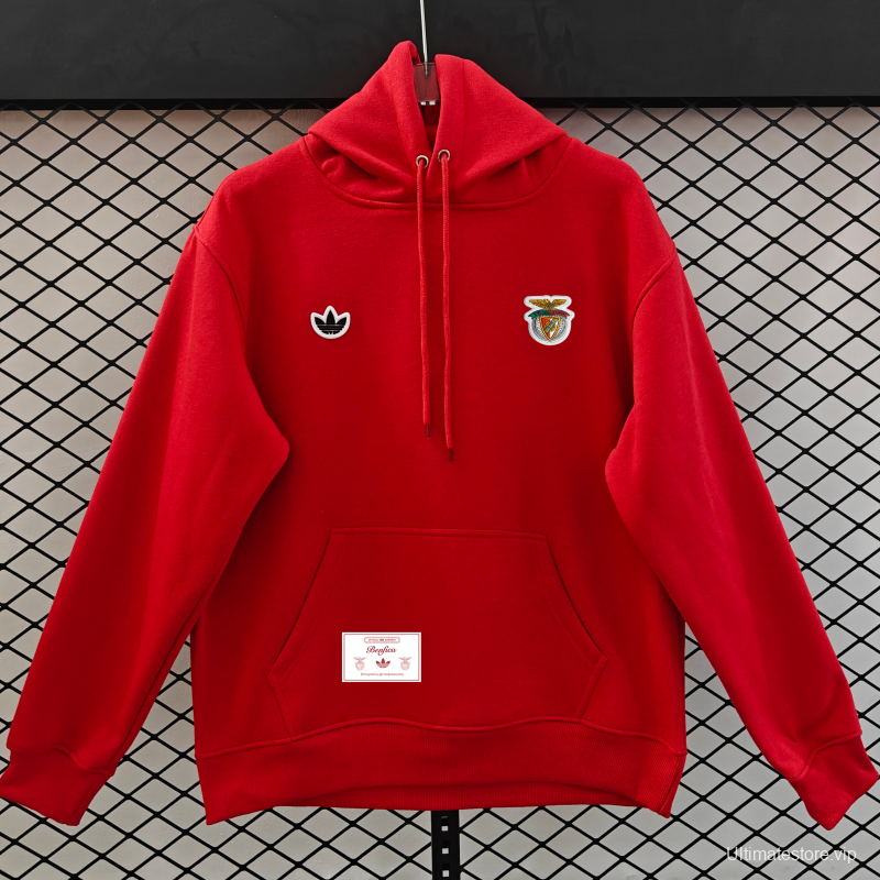 Player Version 25/26 Benfica Red Full Zipper Jackett-9 Colors