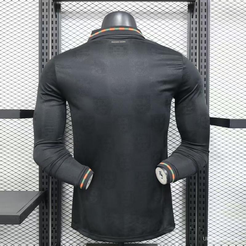 Player Version 2026 Portugal Goalkeeper Dark Grey Long Sleeve Jersey