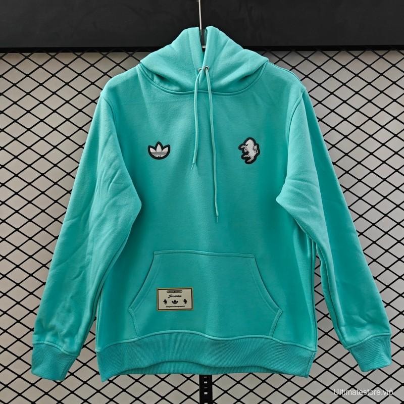 25/26 Juventus Embroidered Logo Hoodie 9 Colors
