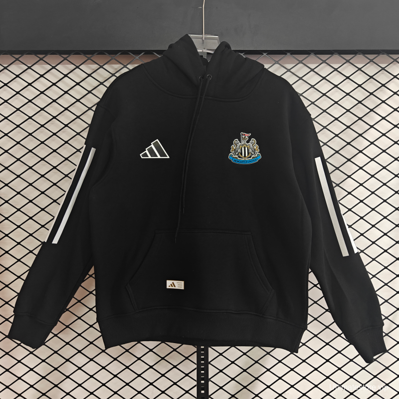 25/26 Newcastle United Embroidered Logo Hoodie 9 Colors