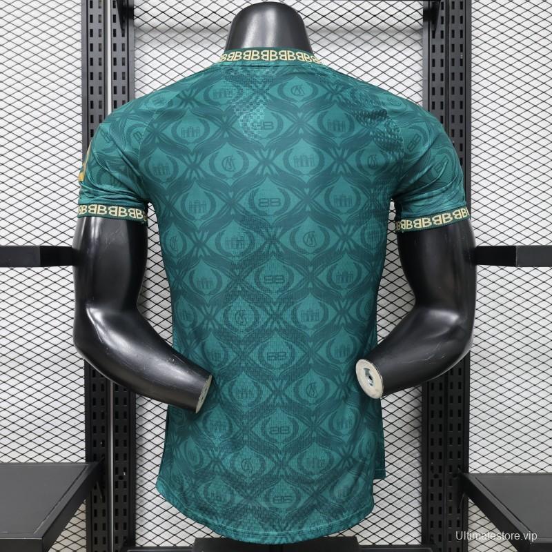 Player Version 26/27 Real Madrid Green Gold Third Special Edition Jersey
