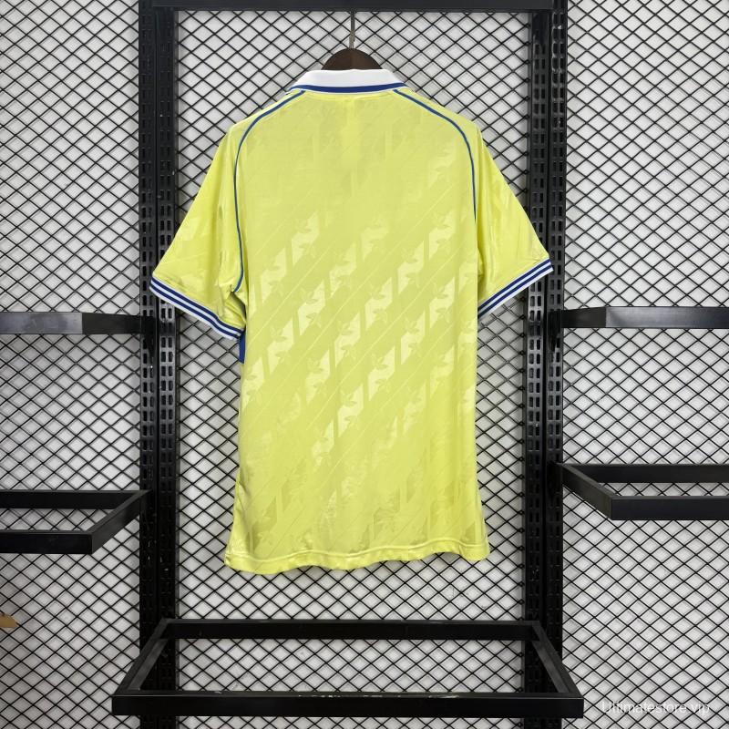Player Version 25/26 Club América Adidas Originals  Retro Reissue Home Yellow Blue Jersey