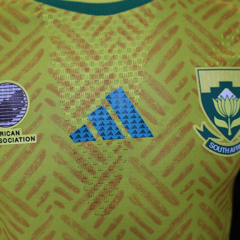 Player Version 26/27 South Africa Yellow & Green  Home Jersey (Adidas)