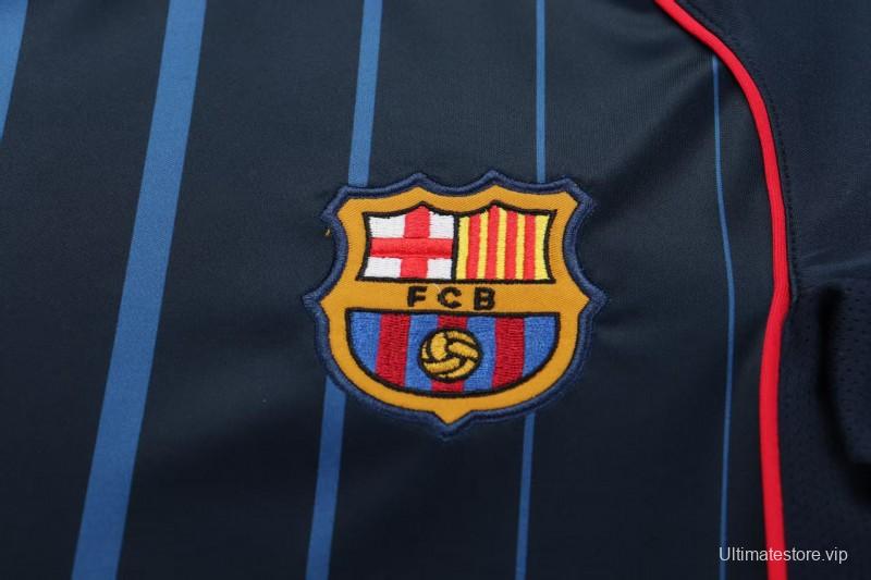 Retro Kids 04/05 Barcelona Away Jersey