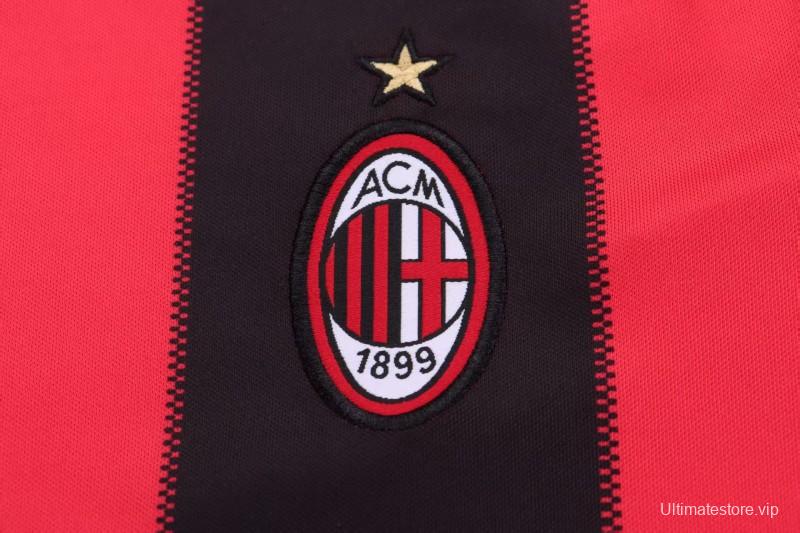 Retro Kids 11/12  AC Milan Home Jersey