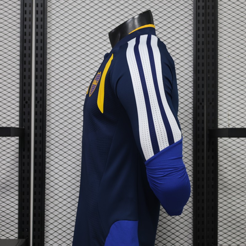 Player Version 26/27 Boca Juniors Blue Long Sleeve Jersey