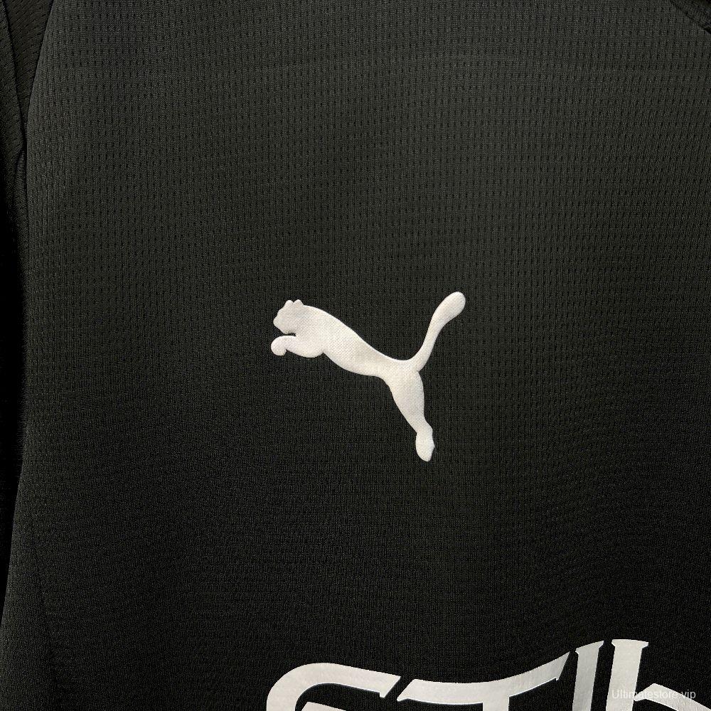 2025/26 Mens Manchester City Away Long Sleeve Jersey