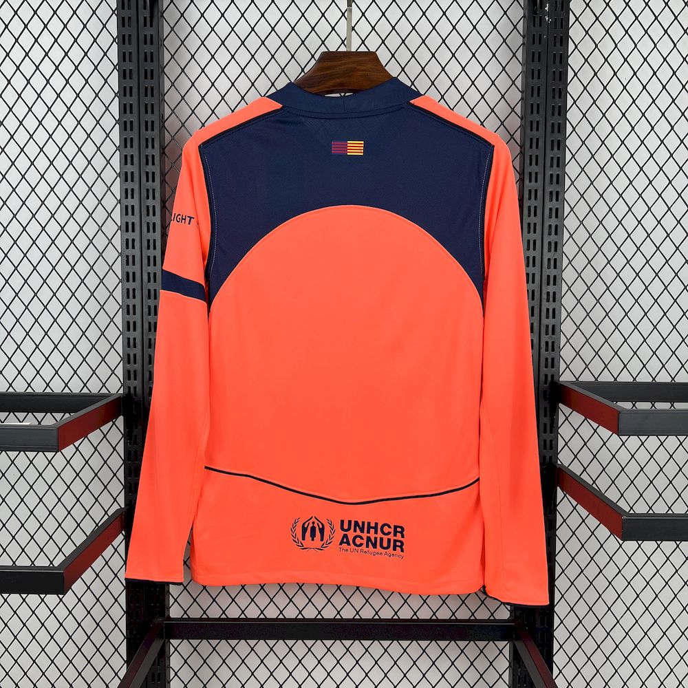 2025/26 Mens Barcelona Third Long Sleeve Jersey