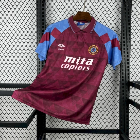 1990/92 Retro Aston Villa Home Jersey