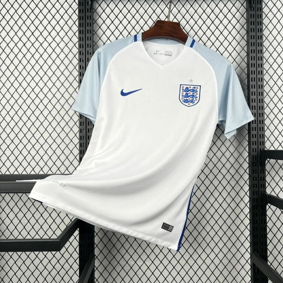 Retro 2016 England Home Jersey