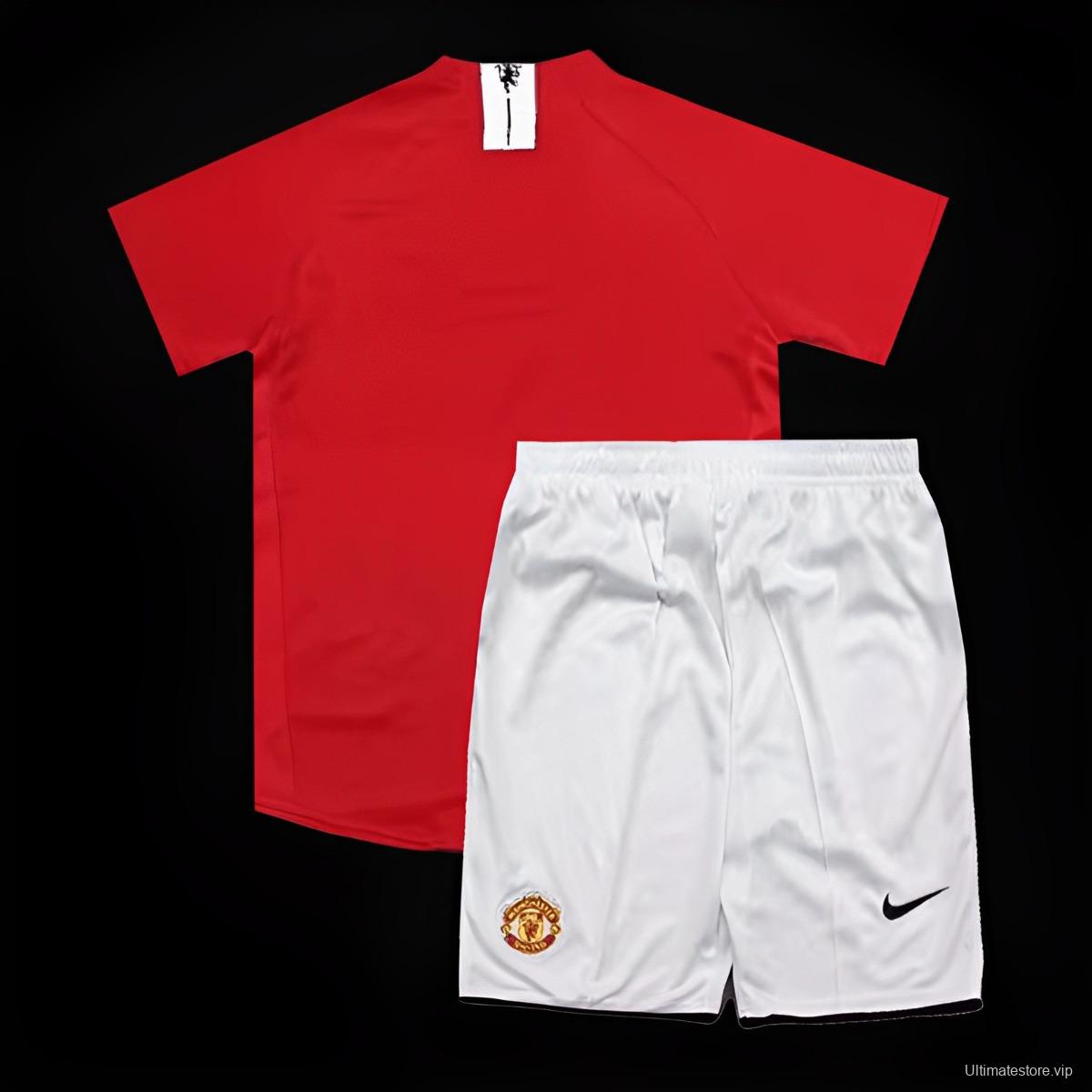 Retro Kids 07/08 Manchester United Home