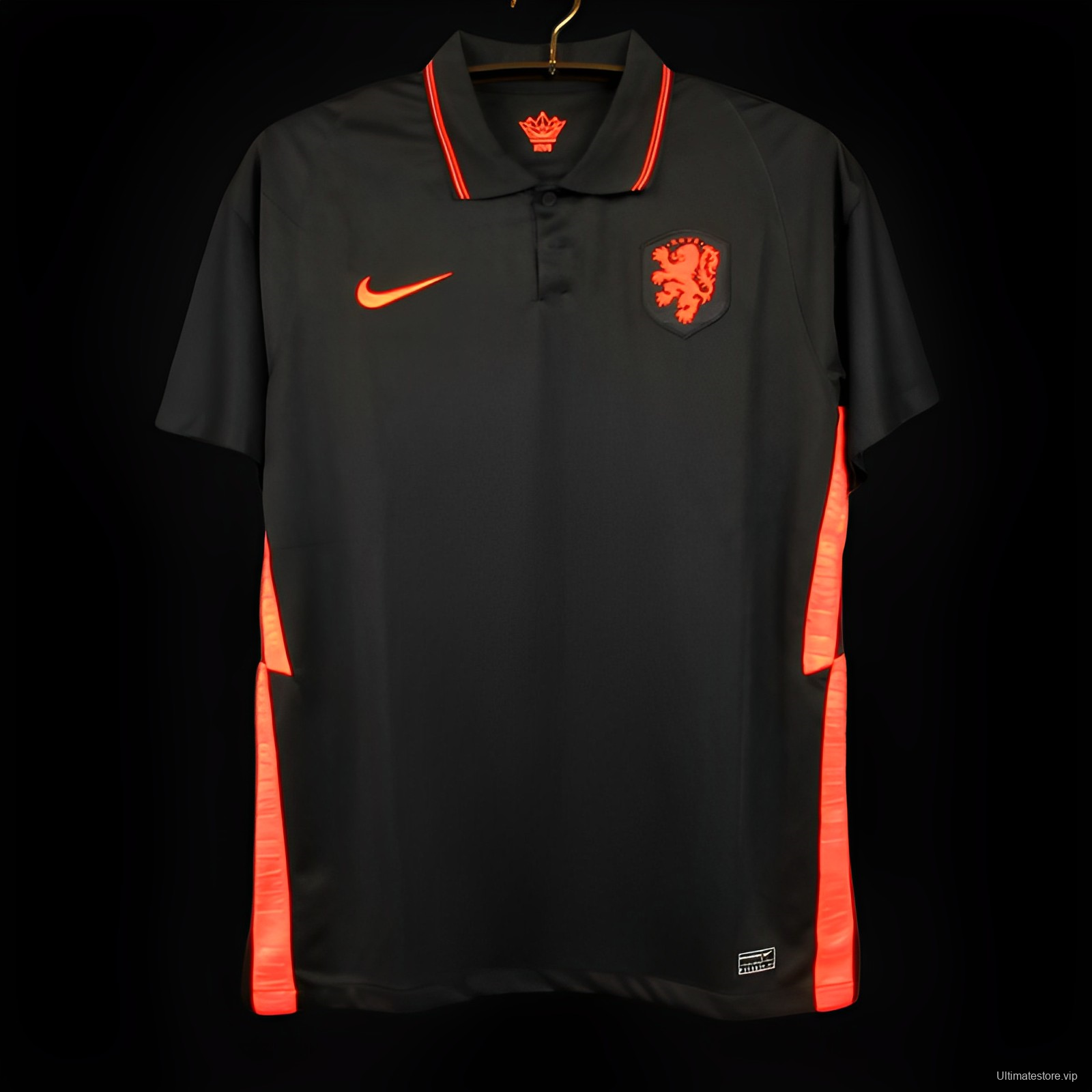 Retro 2020 Netherlands Away Black