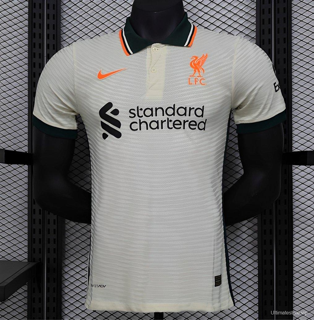 Player Version Retro 21/22 Liverpool Away Jersey