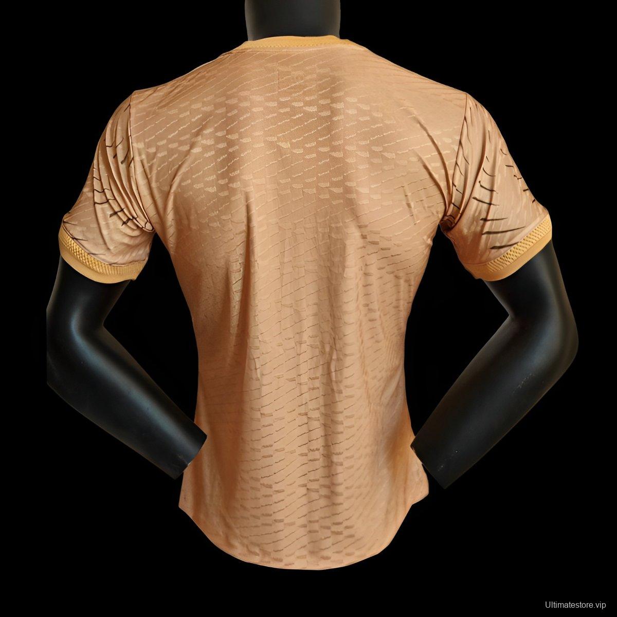 Player Version 24/25 Real Madrid Golden Special Jersey