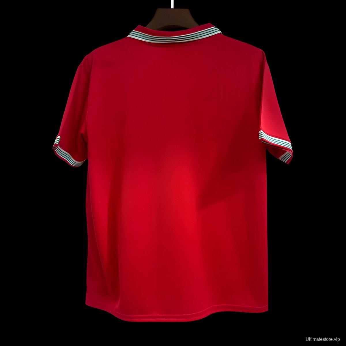 Retro 88/89 Napoli Third Red Jersey
