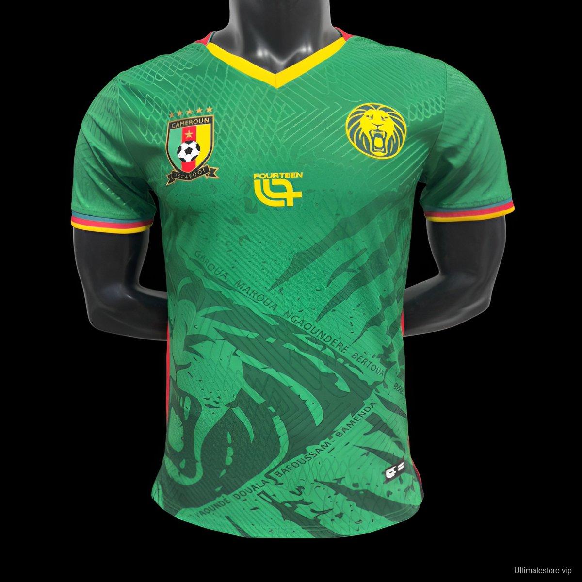 Player Version 2025 Cameroon Home Jersey