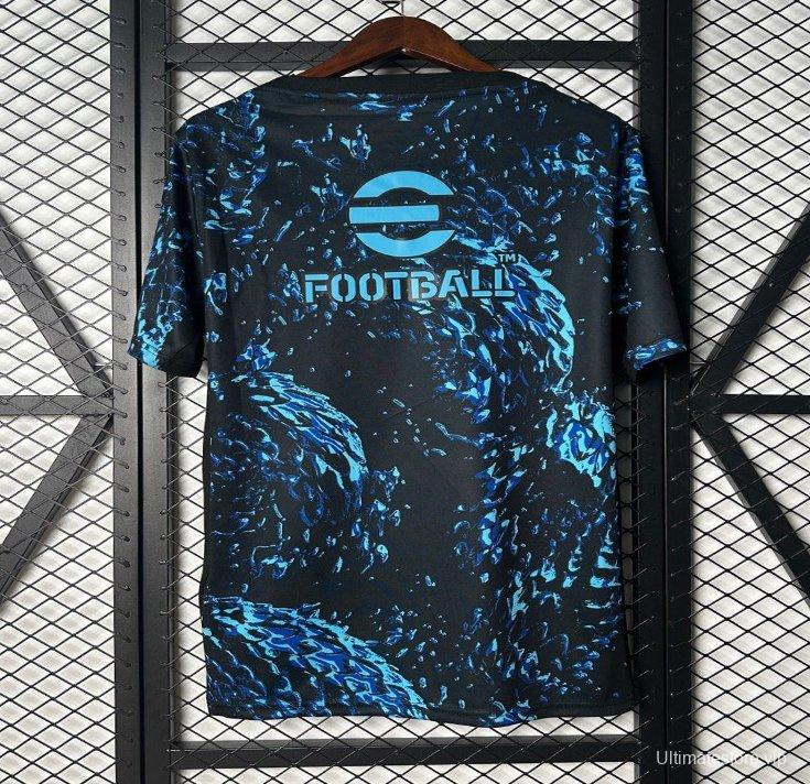 25/26 Inter Milan Black with Blue Snake Pattern Jersey