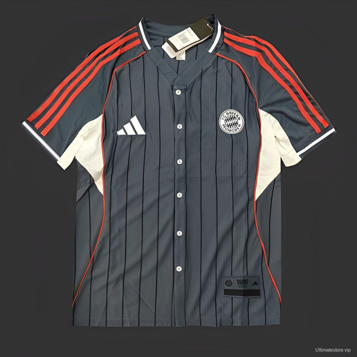 25/26 Bayern Munich US Pack Baseball Jersey