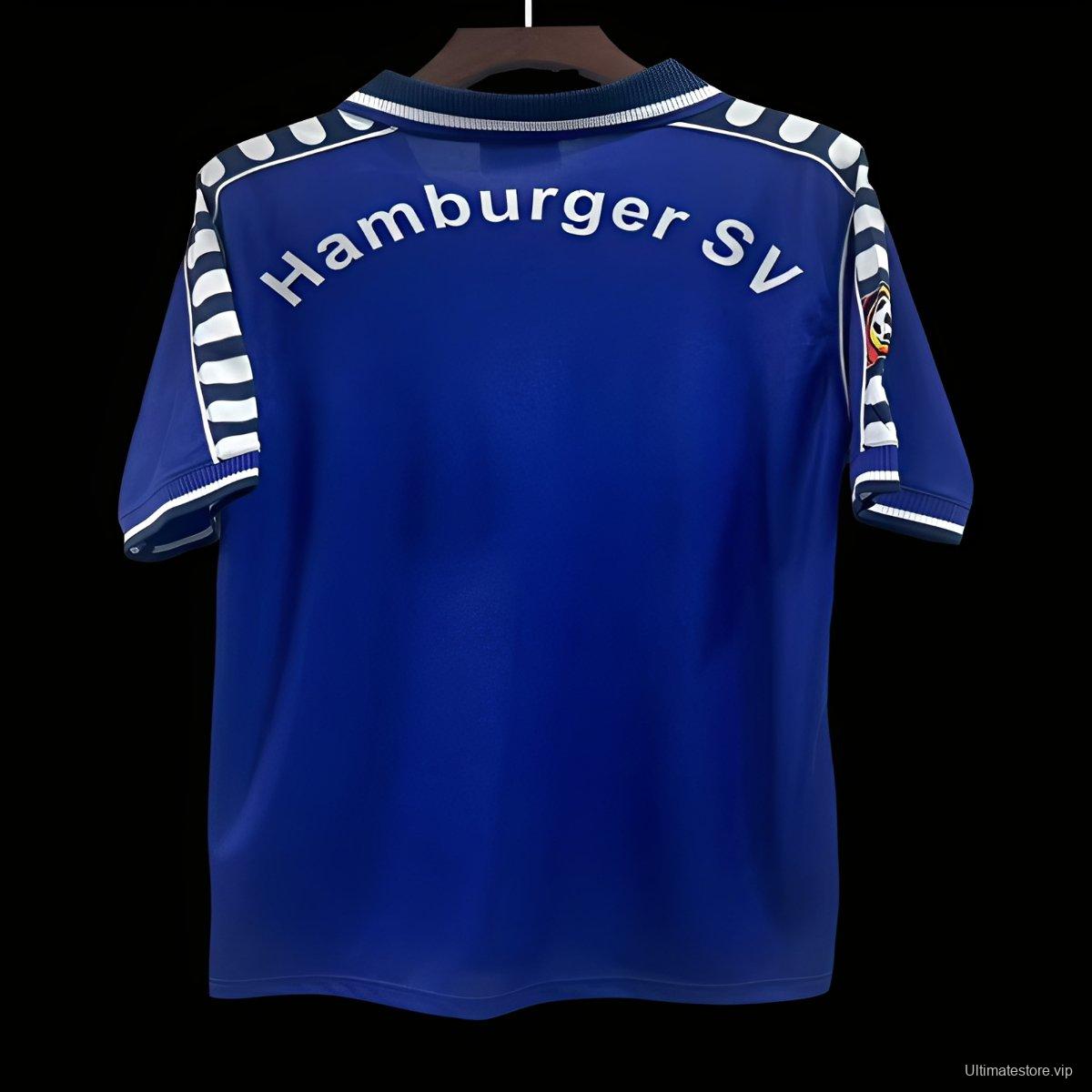 Retro 00/01 Hamburger SV Away Blue Jersey