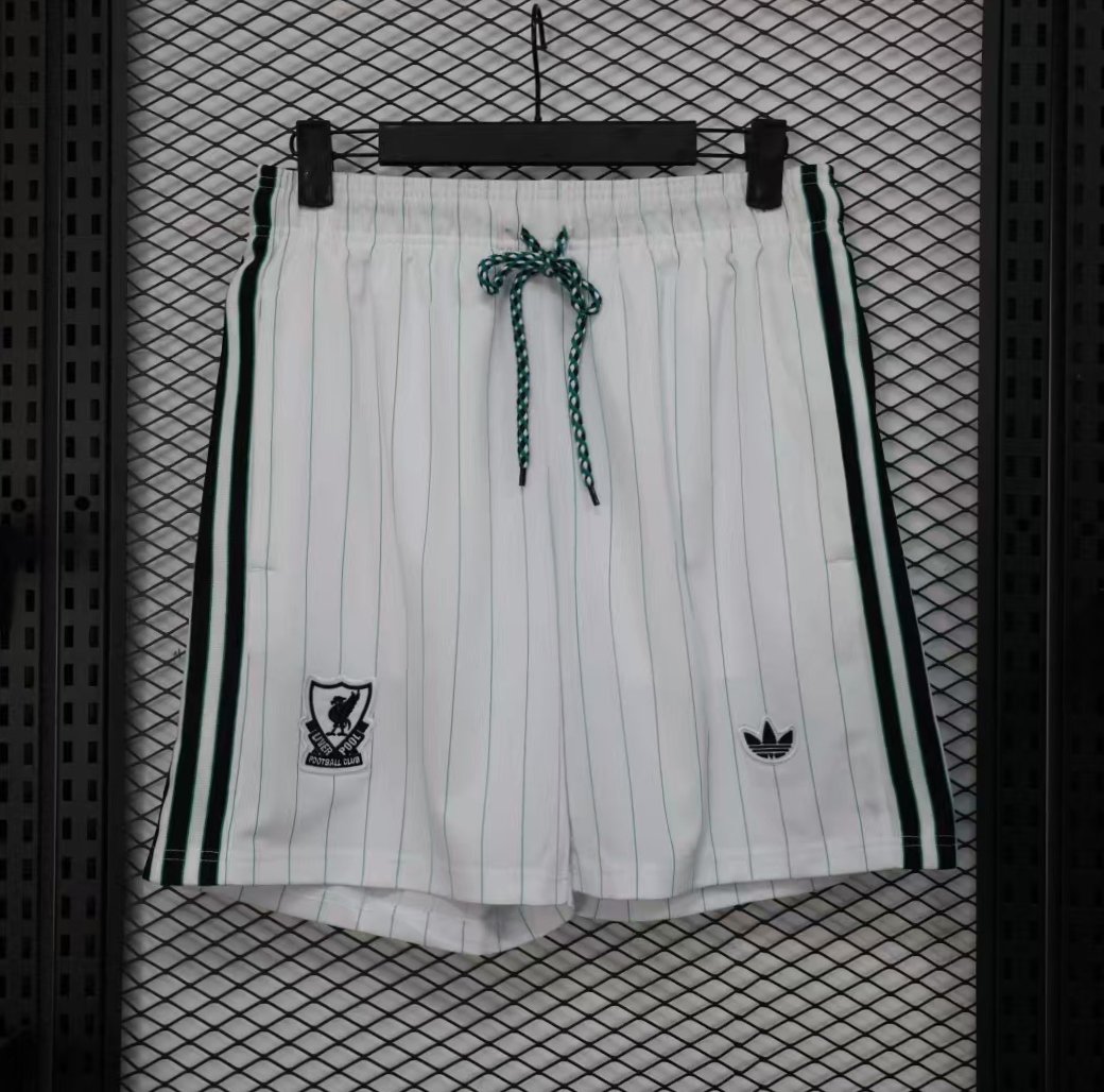 Player Version 25/26 Liverpool White Adidas Original Shorts