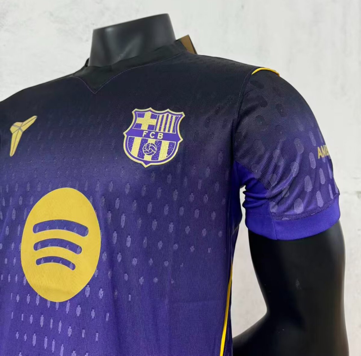 Player Version 25/26 Barcelona Mamba Away Purple Jersey