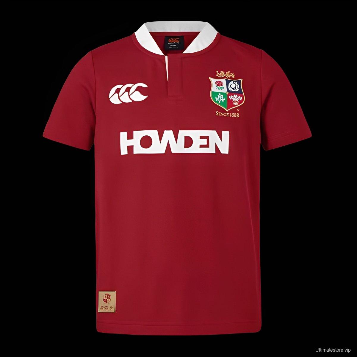 2025 Kids British & Irish Lions Red Jersey