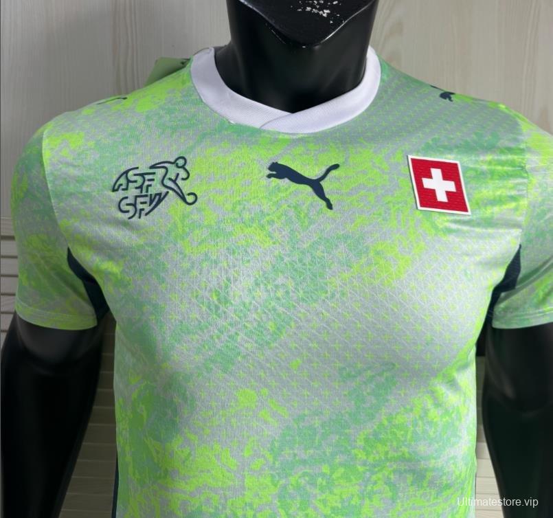 Player Version 2026 Switzerland Away Jersey