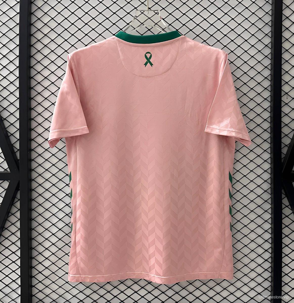 25/26 Saint-Etienne Goalkeeper Pink October Jersey