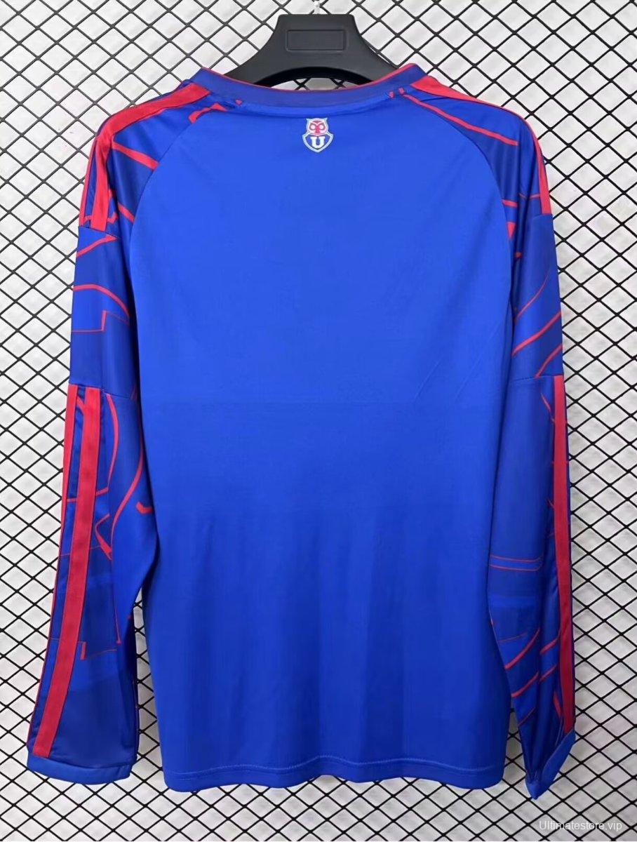 25/26 Club Universidad de Chile Home Long Sleeve Jersey
