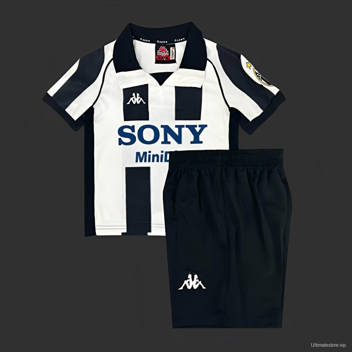 Retro 97/98 Kids Juventus Home Jersey