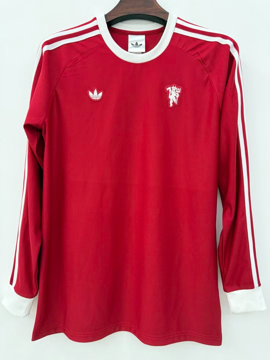 25/26 Manchester United Originals Crew Long Sleeve Sweat