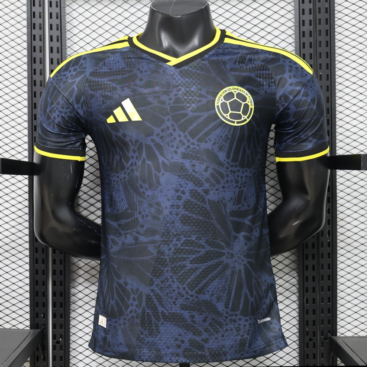 Player Version 26/27 Colombia Away  Navy Blue & Yellow Special Edition Jersey