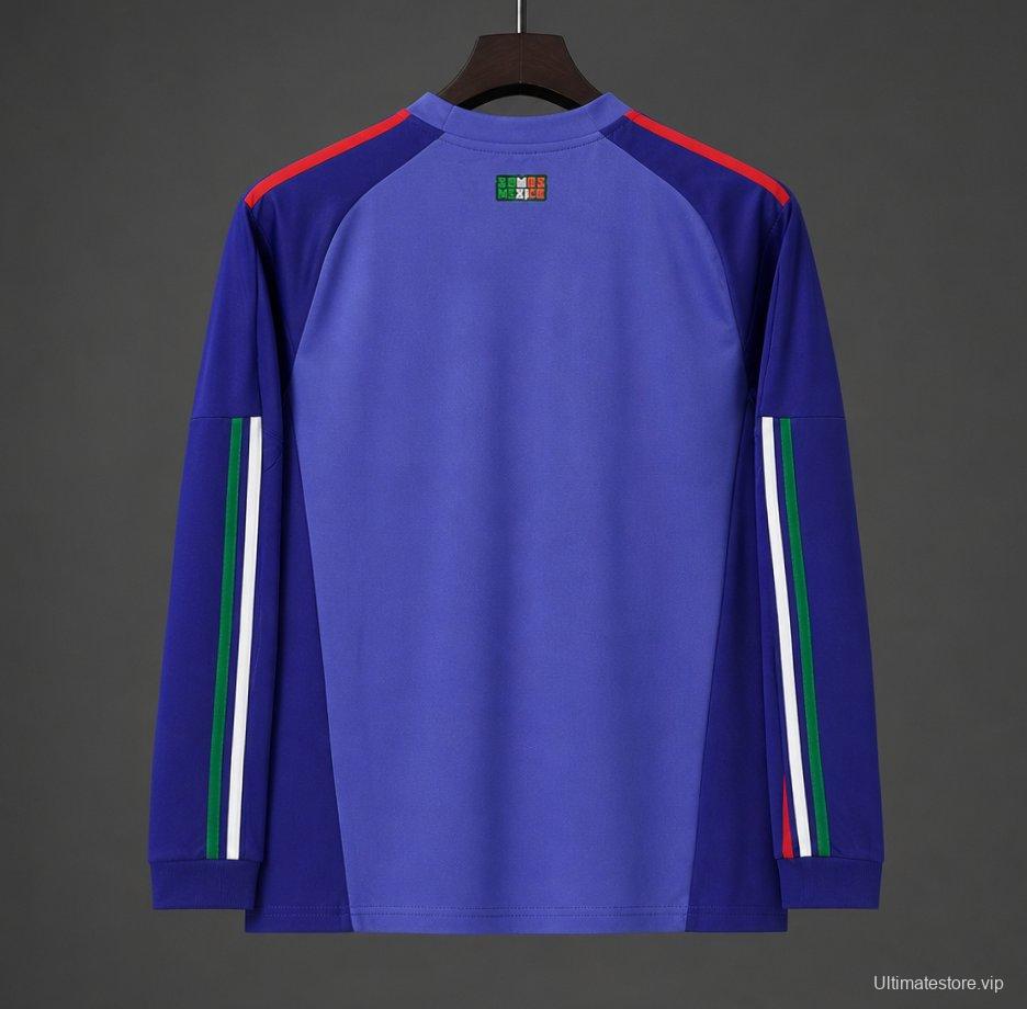 2026 Meixco Away Goalkeeper Purple Long Sleeve Jersey