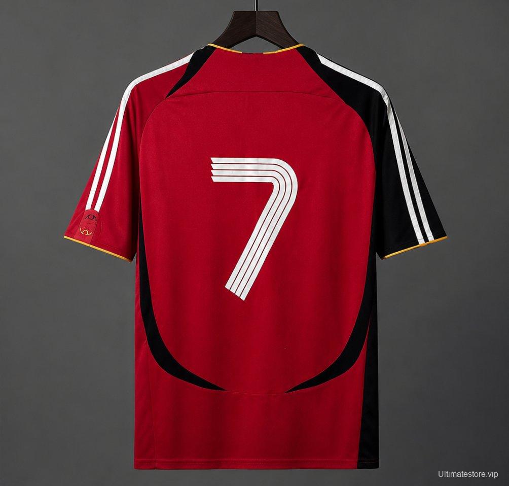Retro 2006 Germany Away Red Jersey