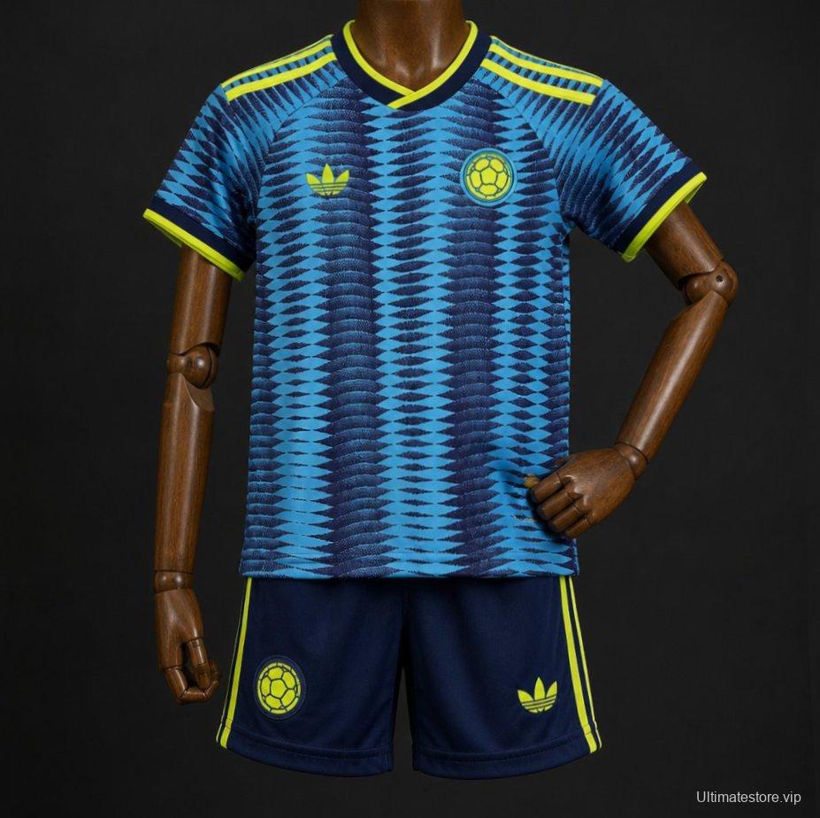 2026 Kids Colombia World Cup Away Kit