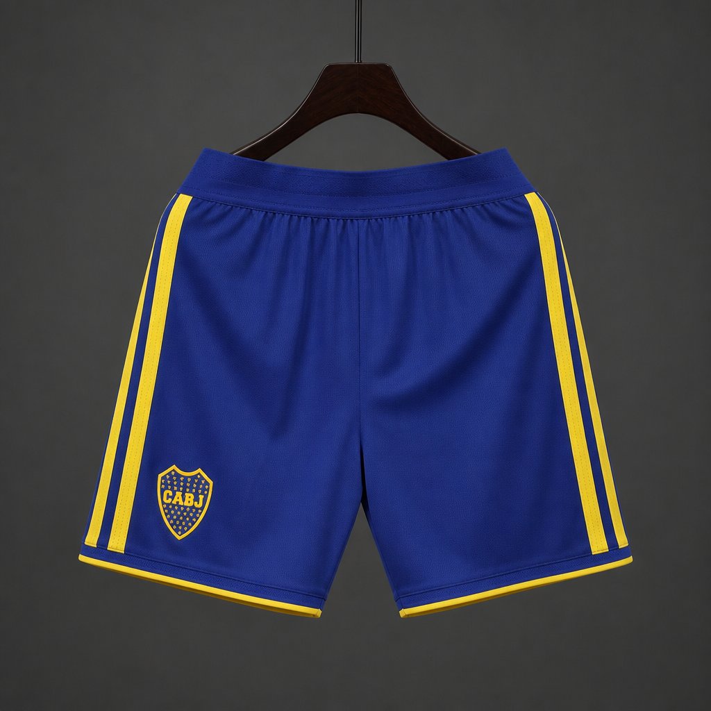 Player Version 26/27 Boca Juniors Home Blue Yellow Shorts