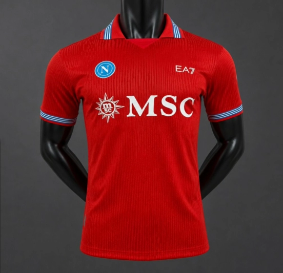 Player Version 26/27 SSC Napoli Third Red Jersey