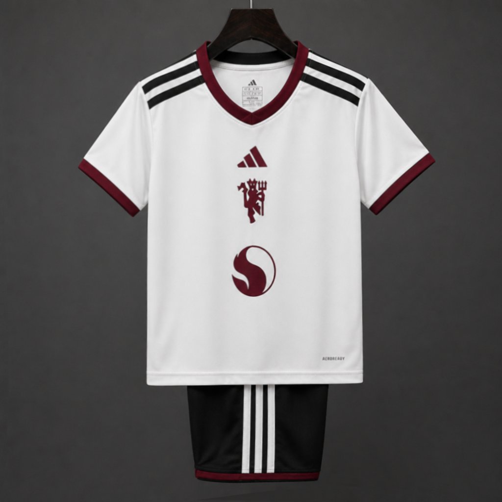 26/27 Kids Manchester United Third Cream Jersey