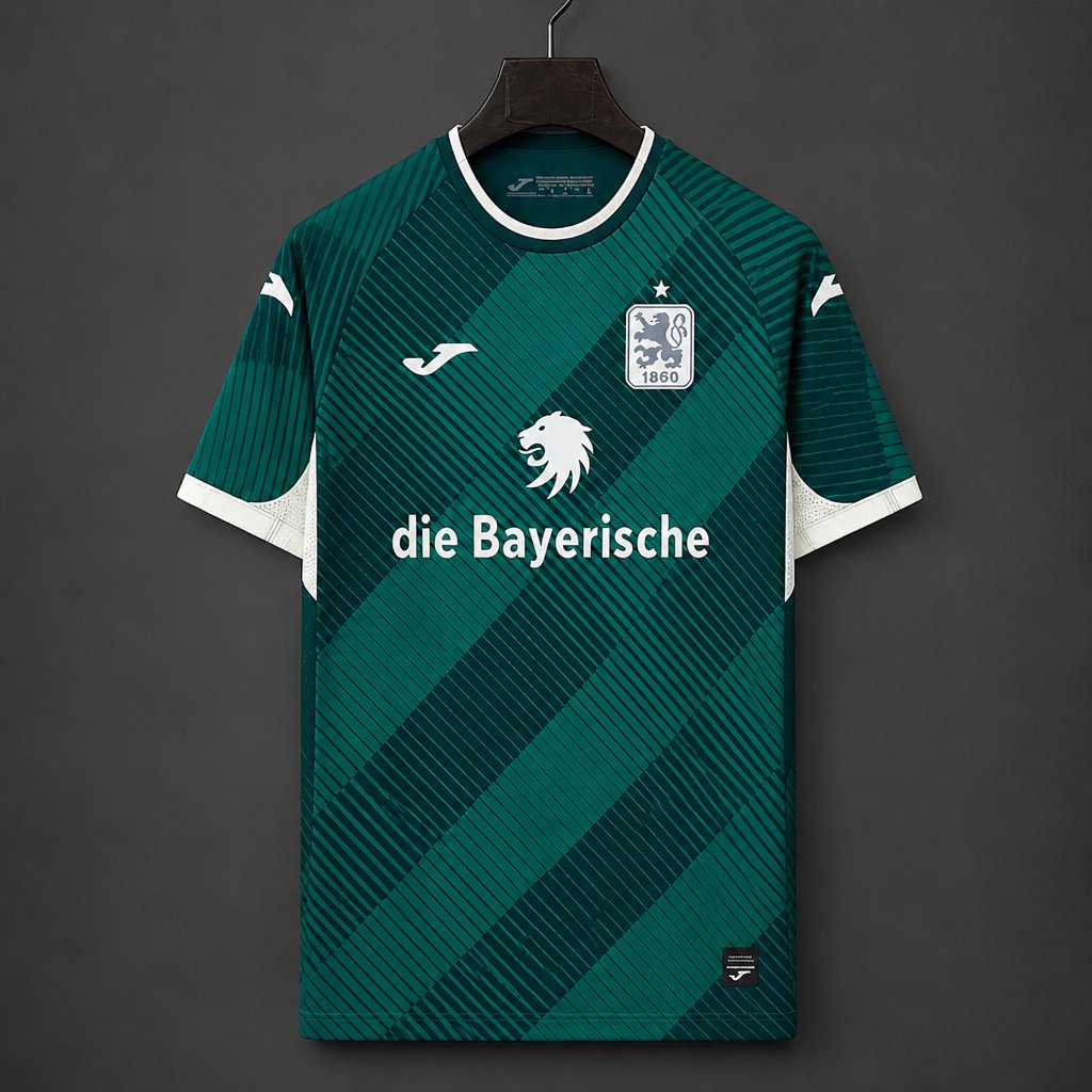 26/27 TSV 1860 Munich Away Green Jersey