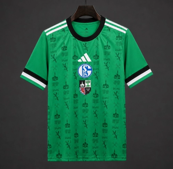 25/26 Schalke 04 100th Centennial Green Jersey