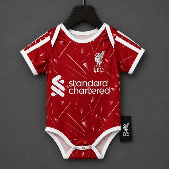 26/27 Liverpool Home Baby Romper Jersey